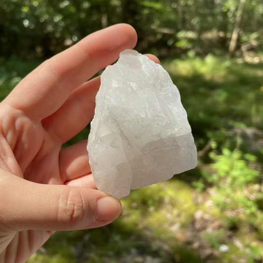 Cuarzo Blanco Natural Chileno 100–200 g | Cristal en Bruto