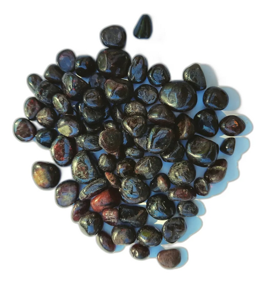 Piedra Granate Tamboreada · Tamaño bolsillo