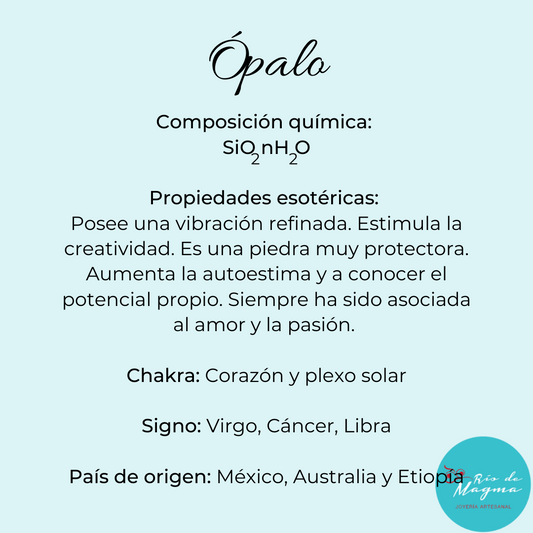 Ópalo Mexicano en Matriz | Piedra Natural Irregular (Unidad)