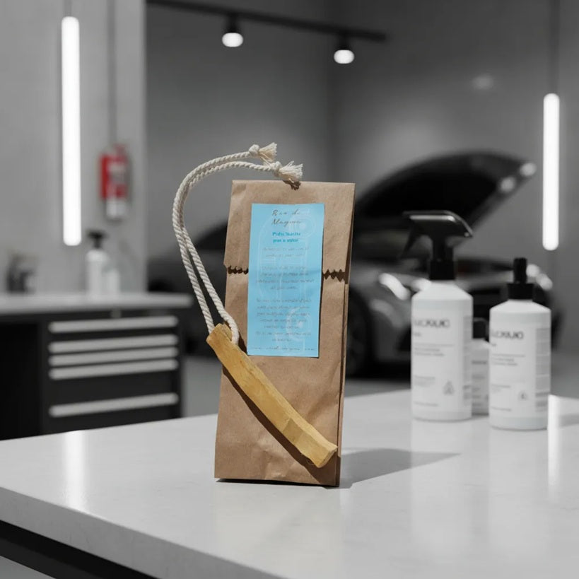 Palo Santo para Auto | Colgante Aromático Natural