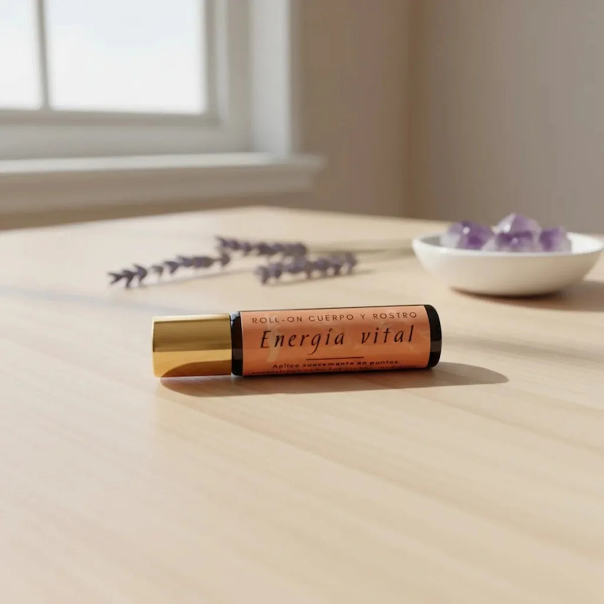 Roll-on de aromaterapia Energía Vital – Pomelo y romero