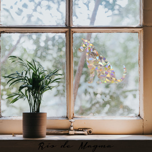 Prismas Electroestáticos para Ventana | Efecto Arcoíris - Reutilizable