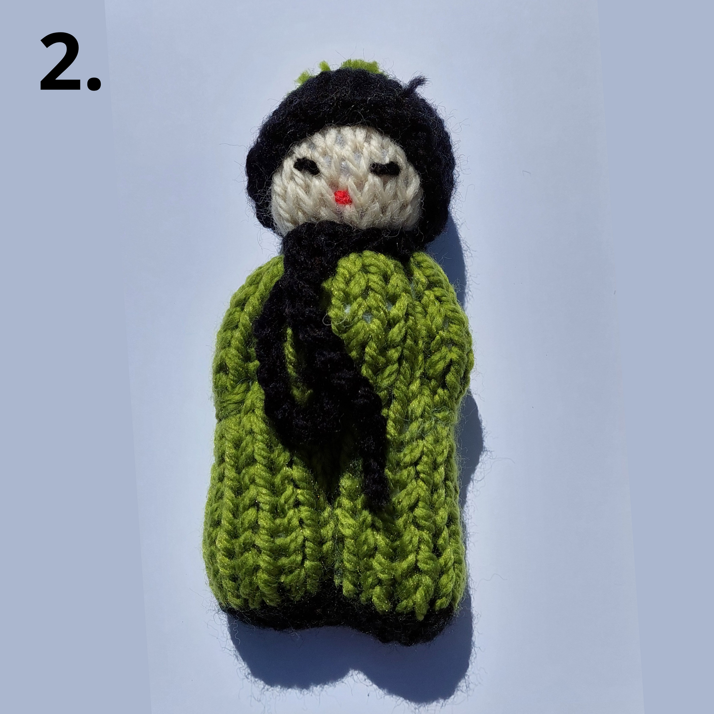 Muñecas Tejidas Artesanales. Pequeñas Compañeras. Varios colores