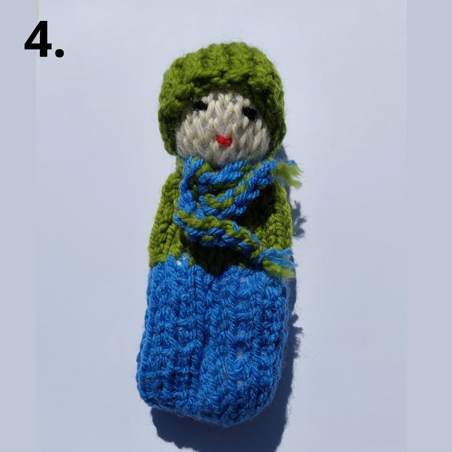 Muñecas Tejidas Artesanales. Pequeñas Compañeras. Varios colores