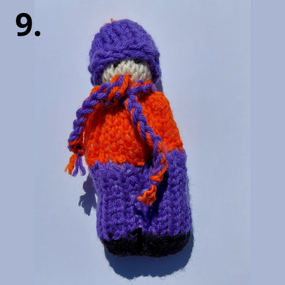 Muñecas Tejidas Artesanales. Pequeñas Compañeras. Varios colores