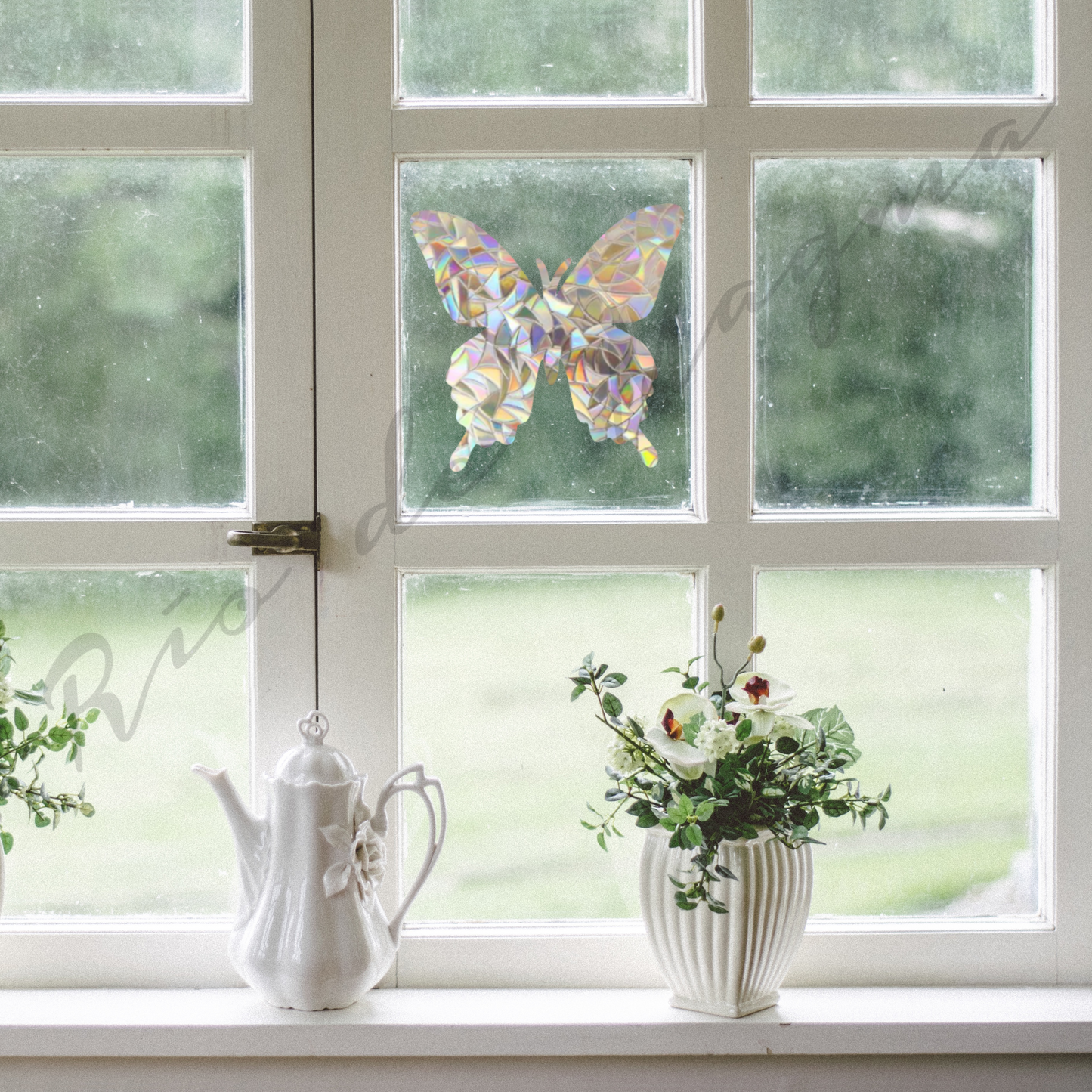 Prismas Electroestáticos para Ventana | Efecto Arcoíris - Reutilizable