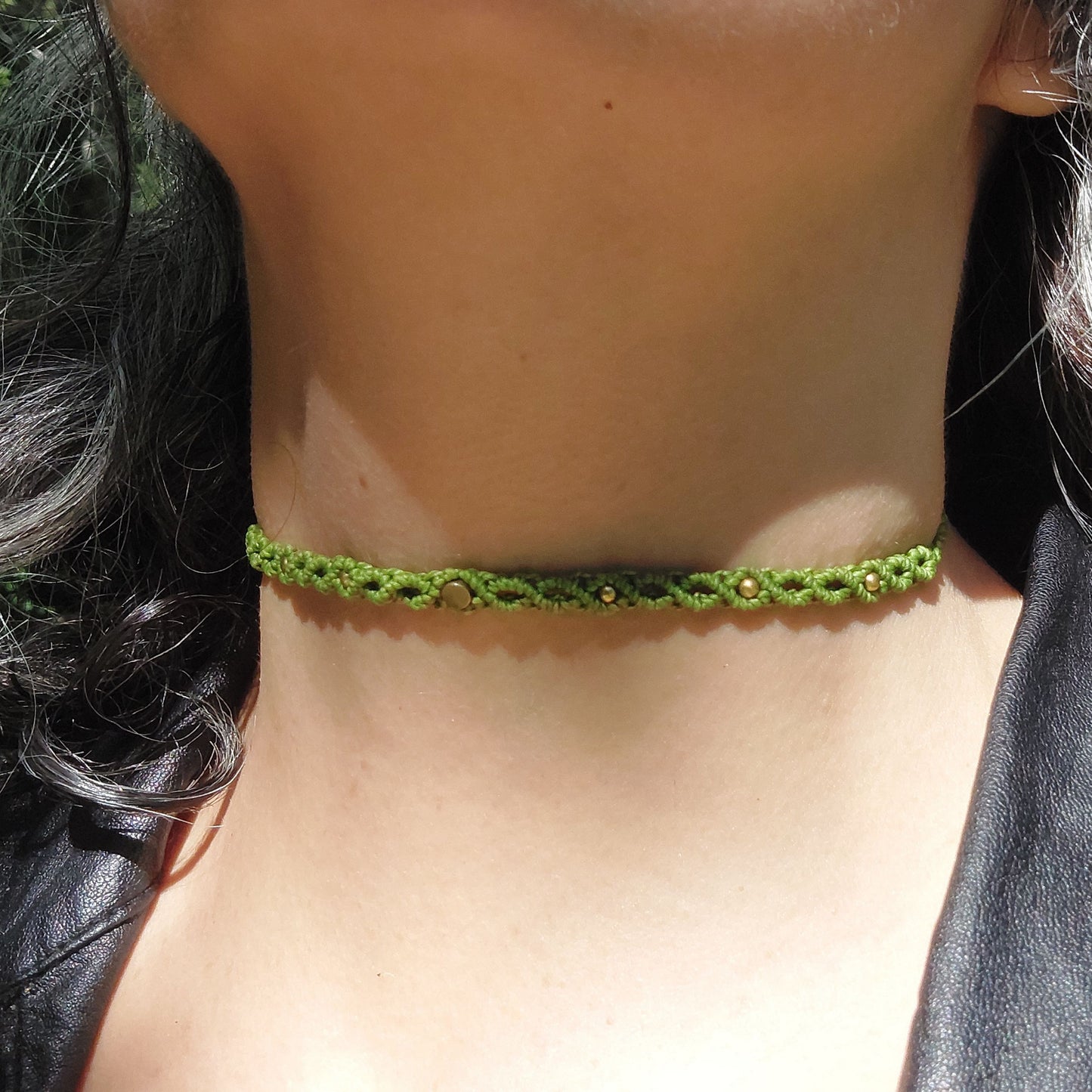 Choker de Macramé Multifunción · Trama & Bronce (3 Diseños)
