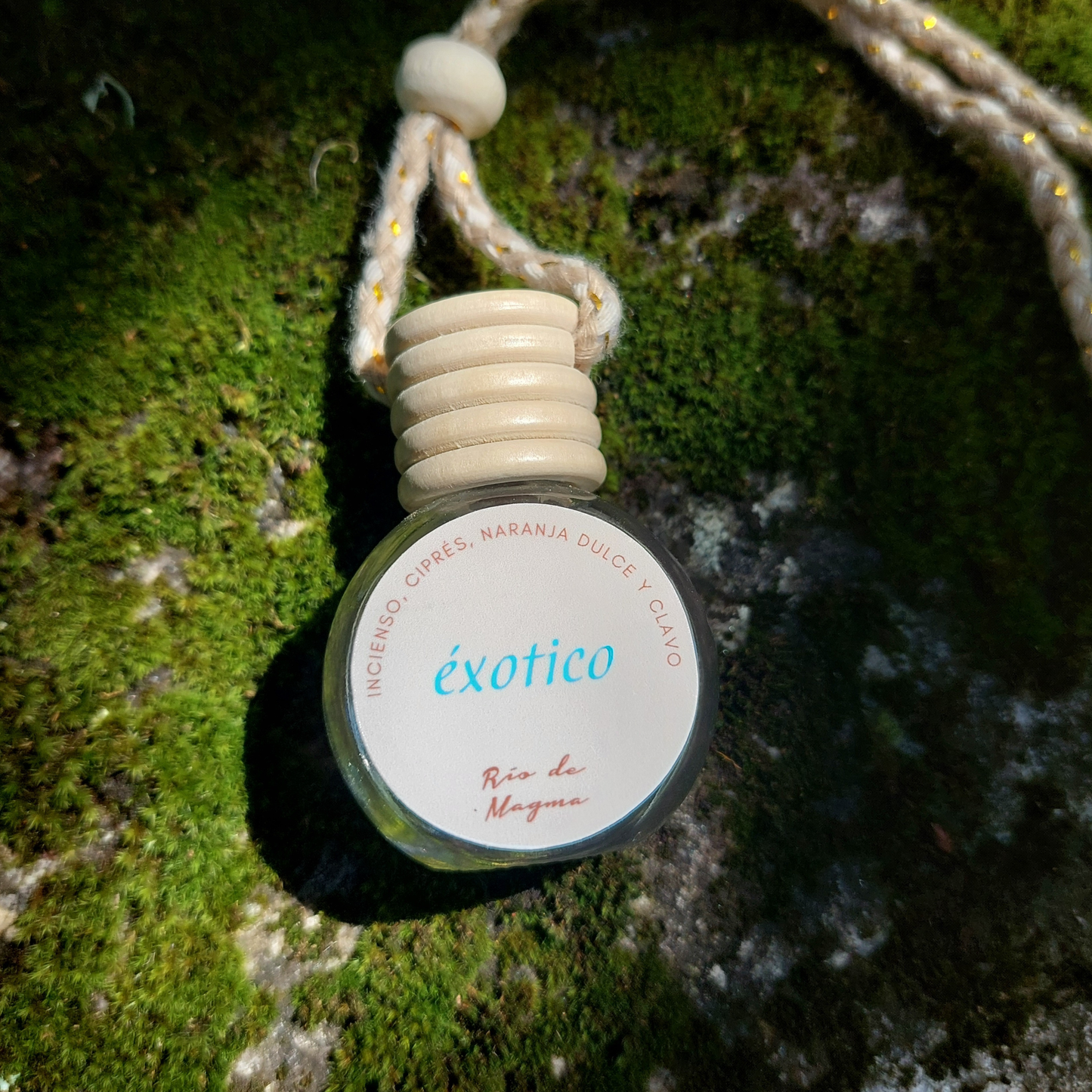 Aromatizante Auto 100% Natural – Aceites Esenciales (8 ml)