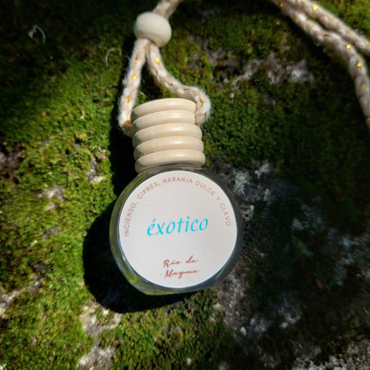 Aromatizante Auto 100% Natural – Aceites Esenciales (8 ml)