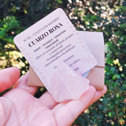 Sorpresa · Colección Misterio  (Cristales · Aromas · Joyas)