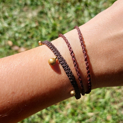 Choker de Macramé Multifunción · Trama & Bronce (3 Diseños)