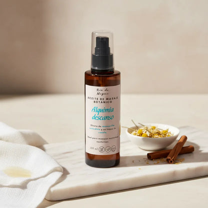 Aceite de Masaje Botánico 100 ml - Base Almendra - Oleato natural