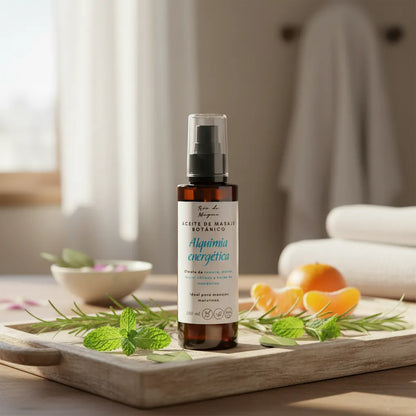 Aceite de Masaje Botánico 100 ml - Base Almendra - Oleato natural