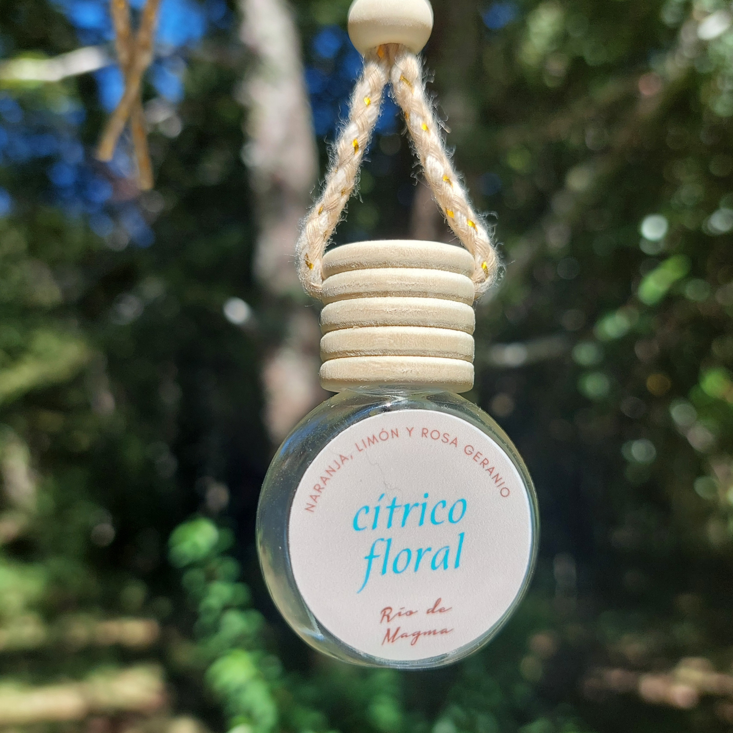 Aromatizante Auto 100% Natural – Aceites Esenciales (8 ml)