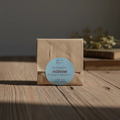 Sorpresa · Colección Misterio  (Cristales · Aromas · Joyas)