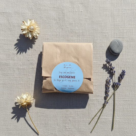 Sorpresa · Colección Misterio  (Cristales · Aromas · Joyas)