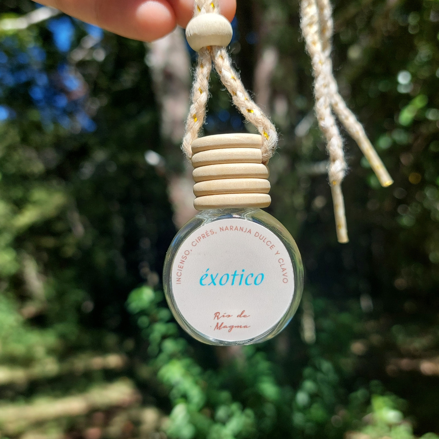 Aromatizante Auto 100% Natural – Aceites Esenciales (8 ml)