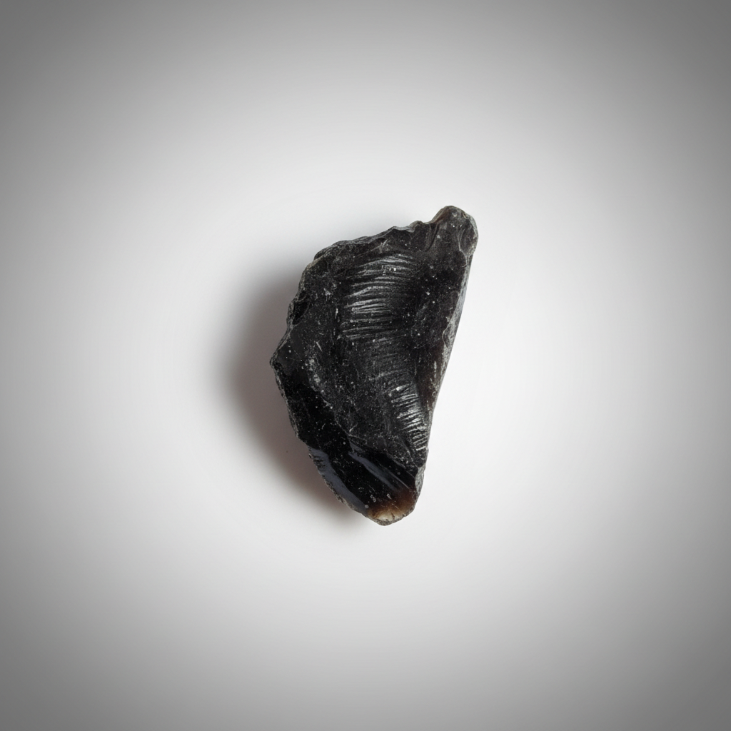 Obsidiana Natural Chilena en Bruto | Cristal de Protección