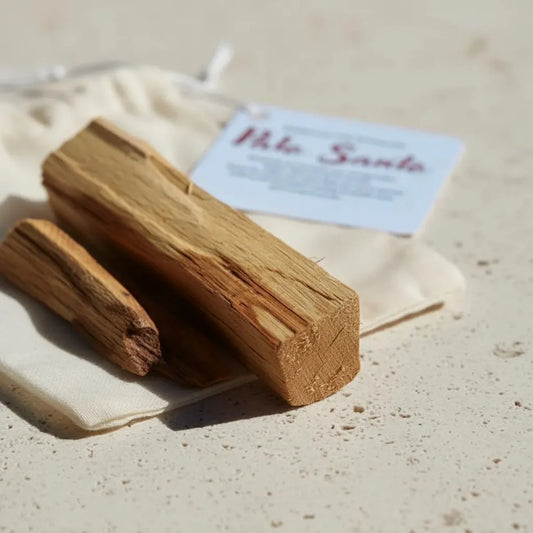Palo Santo Natural | Pack 2–3 Varas (20 g) | Bolsa de Algodón