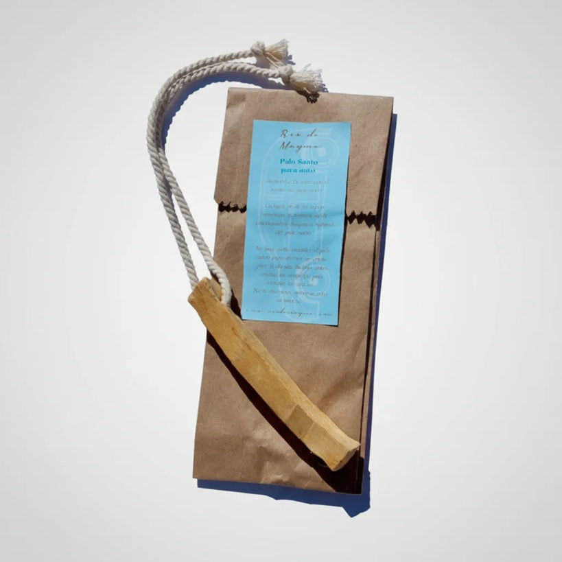Palo Santo para Auto | Colgante Aromático Natural