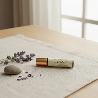 Roll-On Natural de Aromaterapia 5 ml – Aceites Esenciales (4 Aromas)