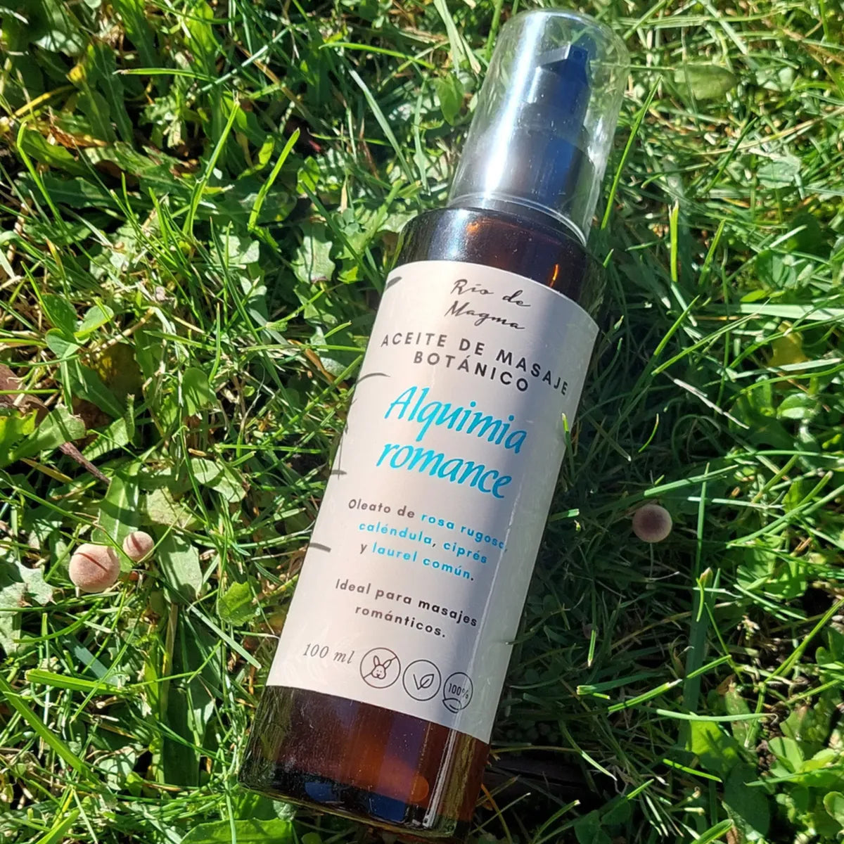 Aceite de Masaje Botánico 100 ml - Base Almendra - Oleato natural